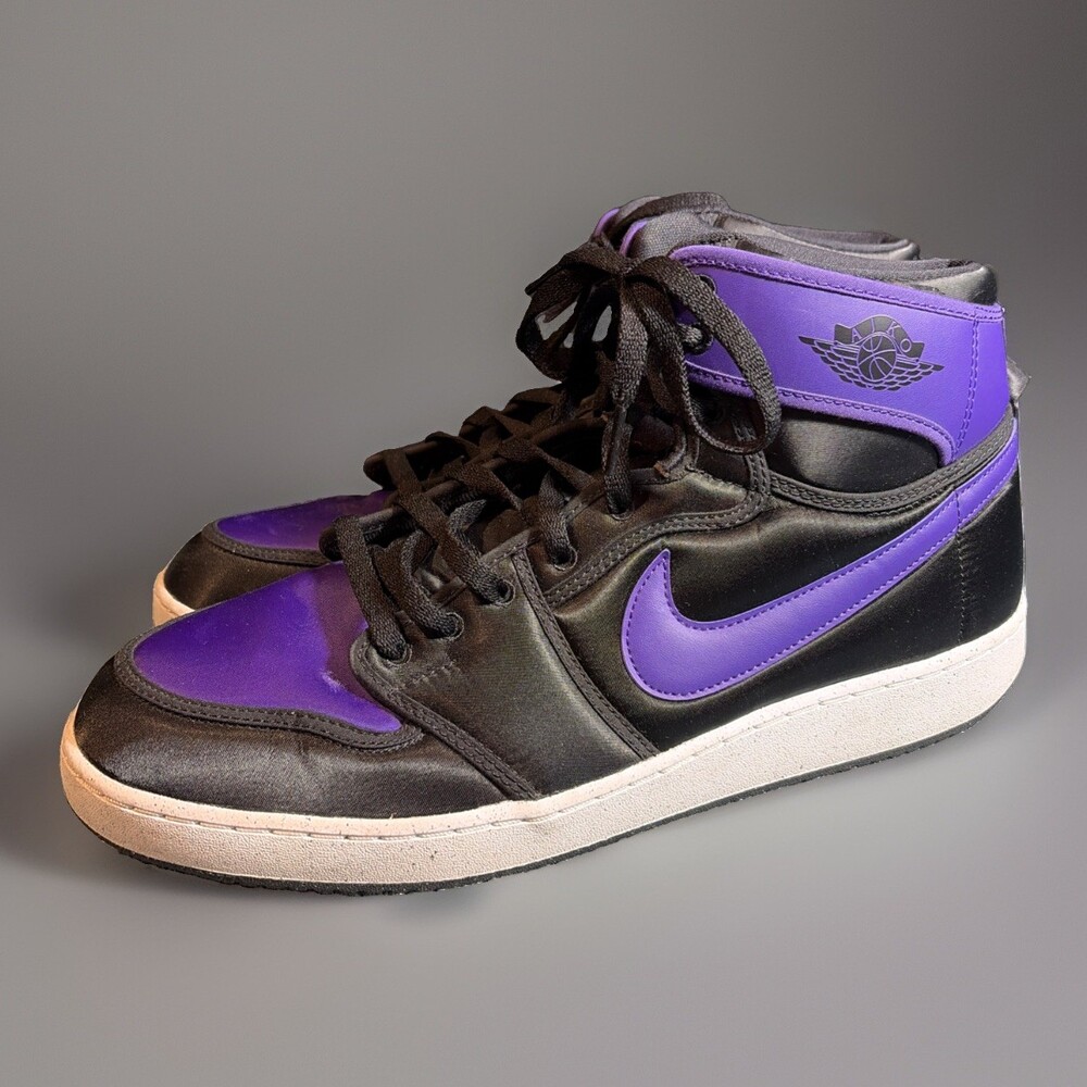 Air Jordan 1 Ko High Back Black Field Purple Size 13 Men